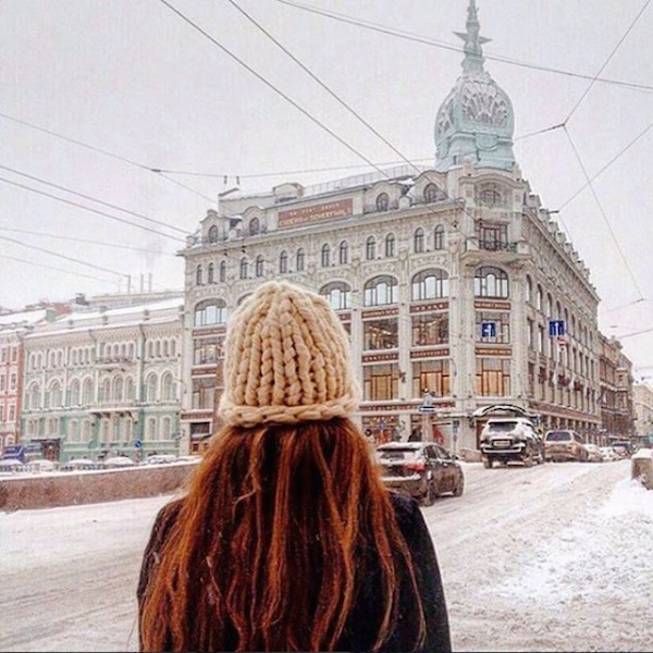 Passeggiando nel centro di San Pietroburgo