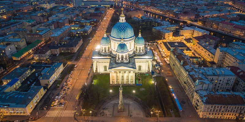 cattedrale della trinita izmailovskij san pietroburgo